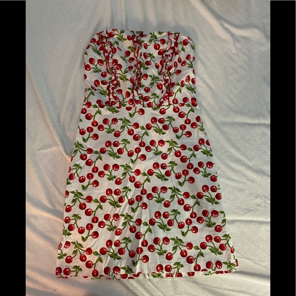 Vintage Charlotte Russe cherry dress
